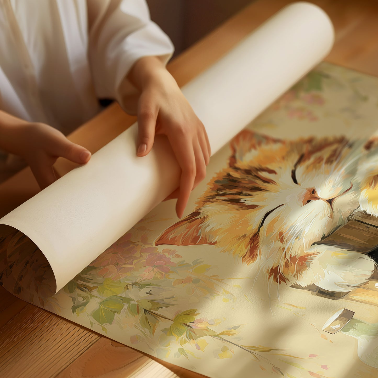 Lazy Cat's Spring Afternoon Dream