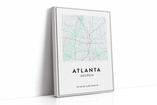 Atlanta, Mapped in Mint