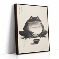 Zen Frog – A Moment of Tea