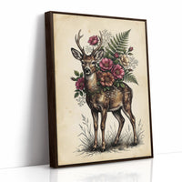 Antlers and Wild Roses