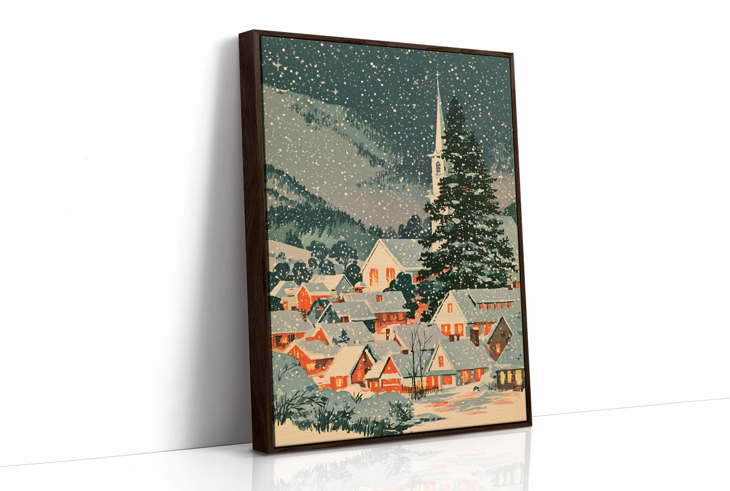 Silent Night Over the Steeple