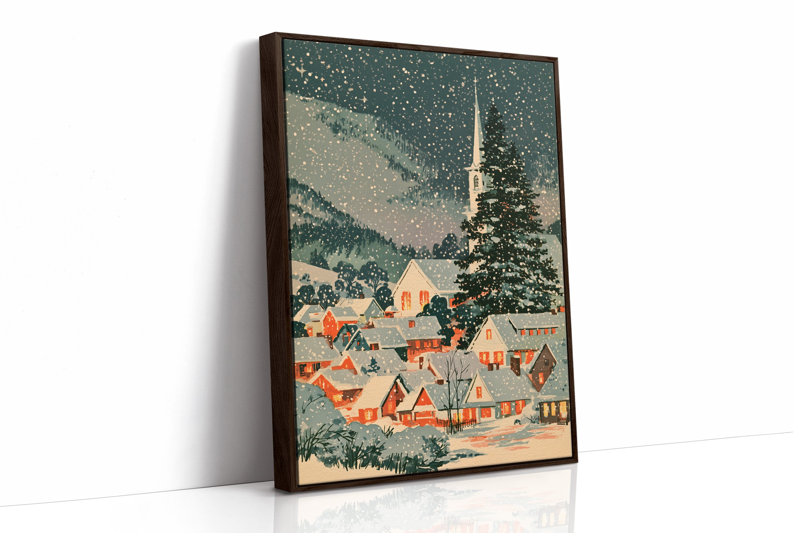 Silent Night Over the Steeple