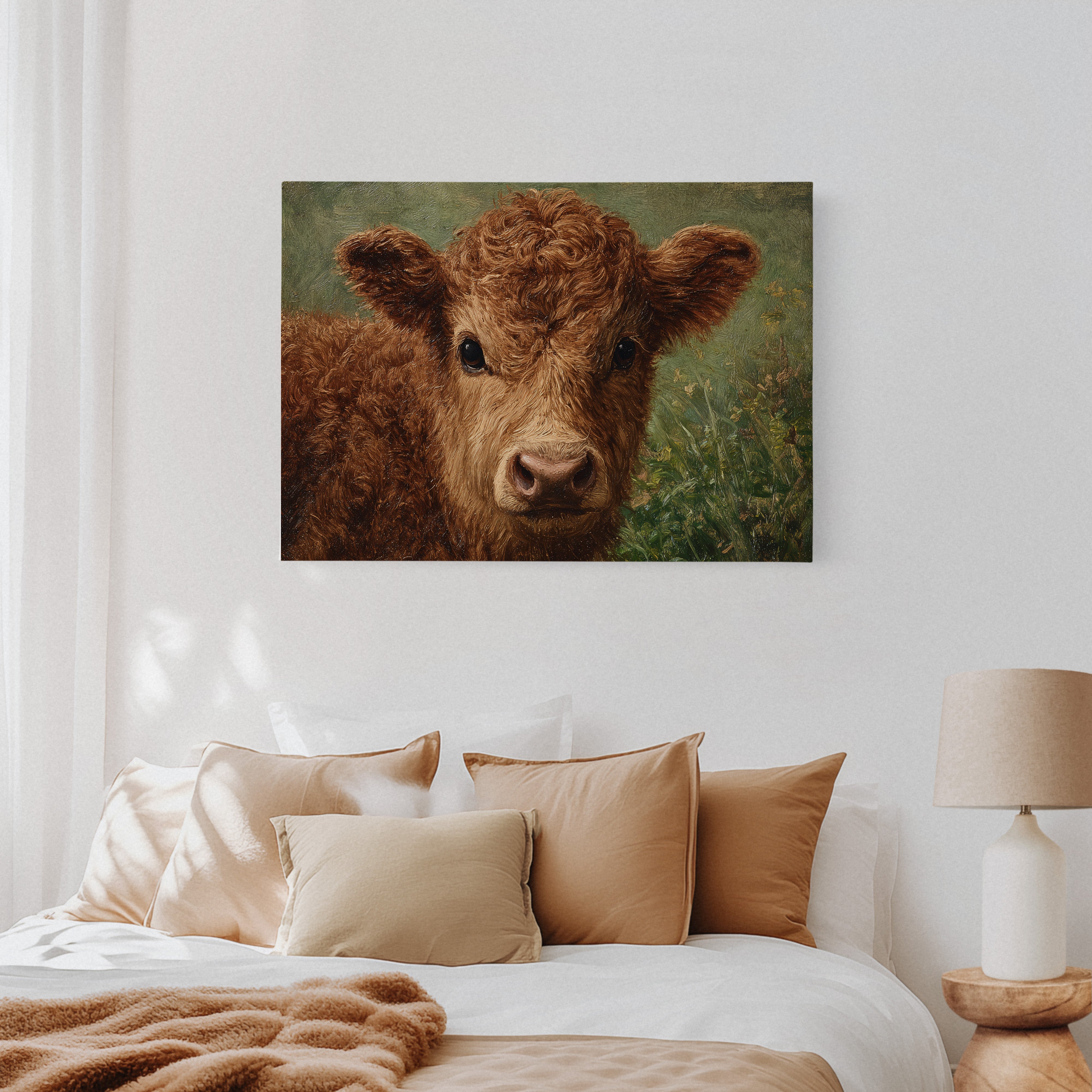 Sweet Summer Calf Holds Wonder