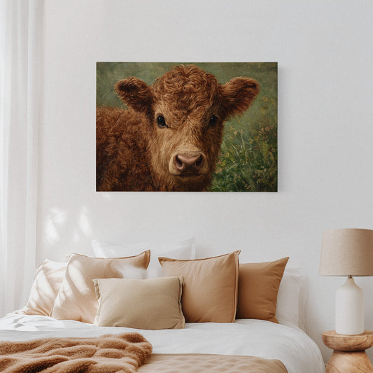 Sweet Summer Calf Holds Wonder