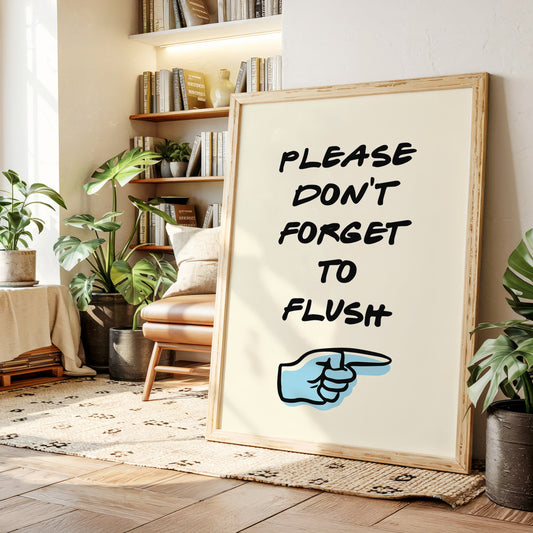 Gentle Reminders Keep Bathrooms Fresh