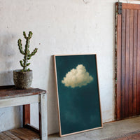 Lonely Cloud in Emerald Silence