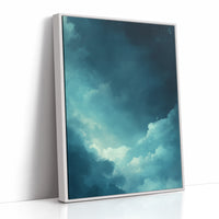 Celestial Drift Through Midnight Blue
