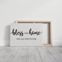 Threshold Blessing In Elegant Script