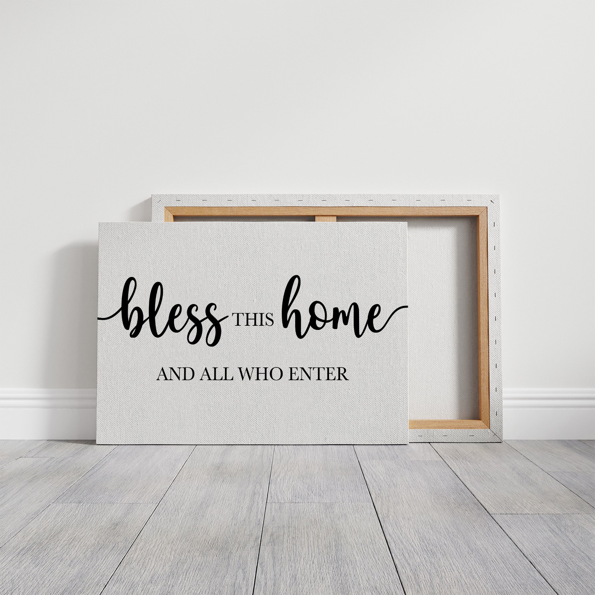 Threshold Blessing In Elegant Script