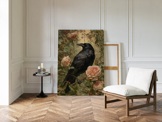The Raven Among Blossoms
