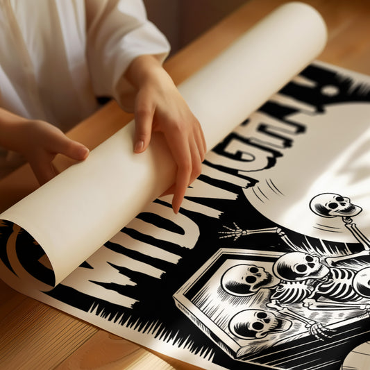 Moonlit Graveyard Awakens Ancient Bones