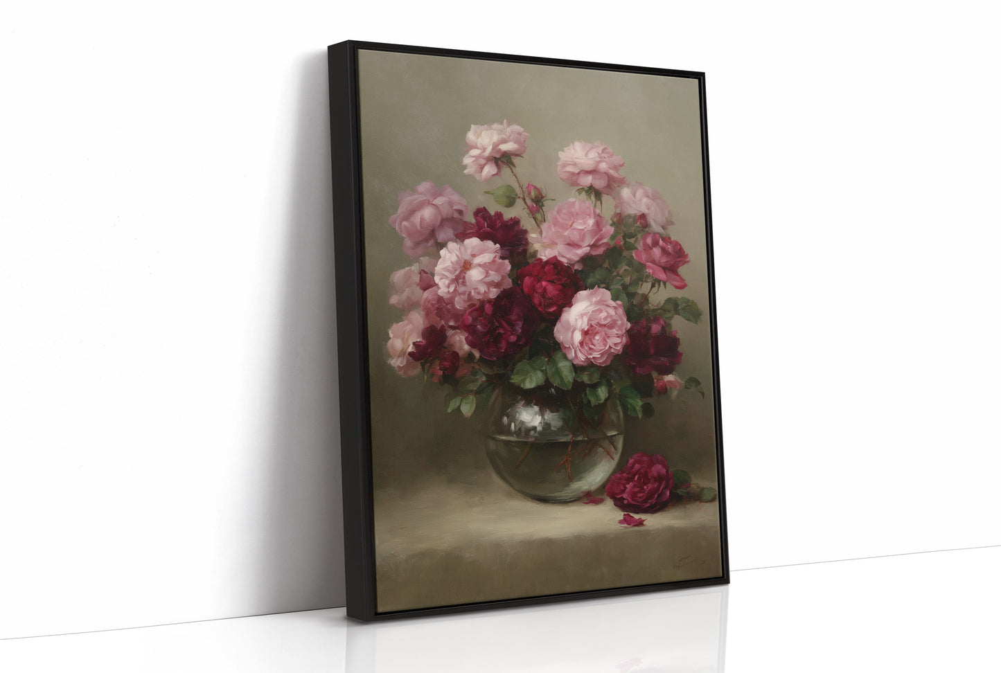 Blush and Burgundy in Bloom