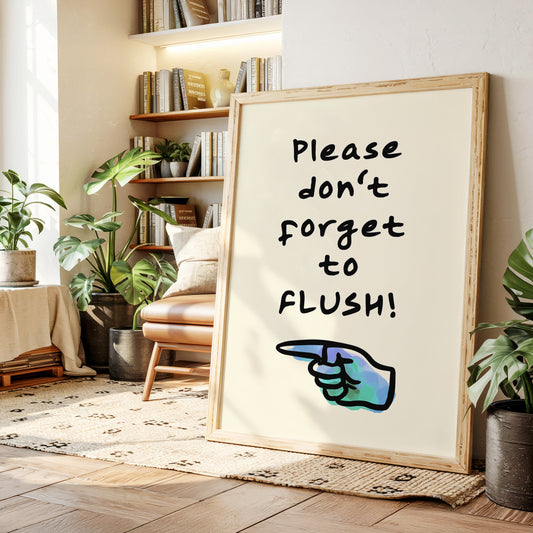 Gentle Reminders Keep Bathrooms Fresh
