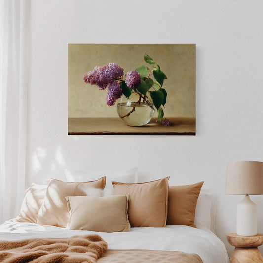 Lilacs Dance In Crystal Light