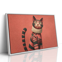 Wide Eyed Coral Tabby