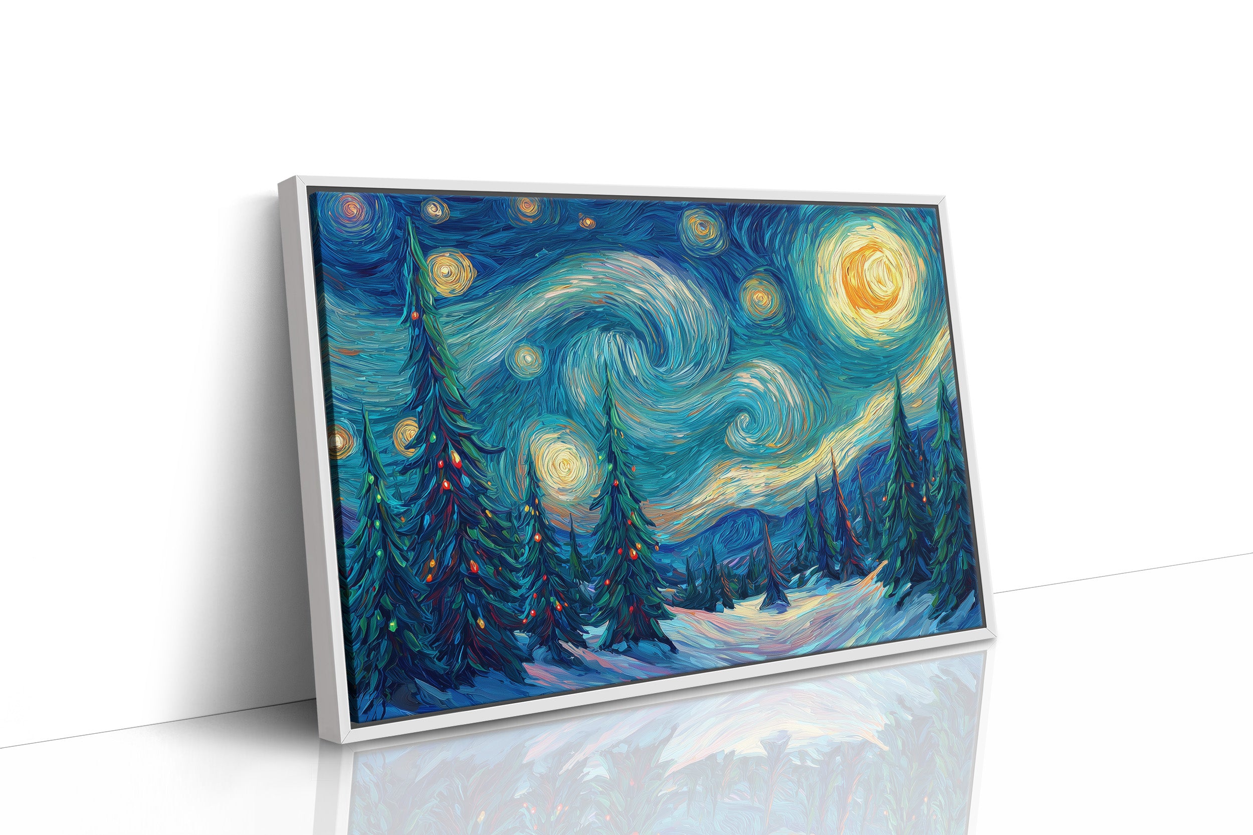 Starlit Pines Dance Through Time