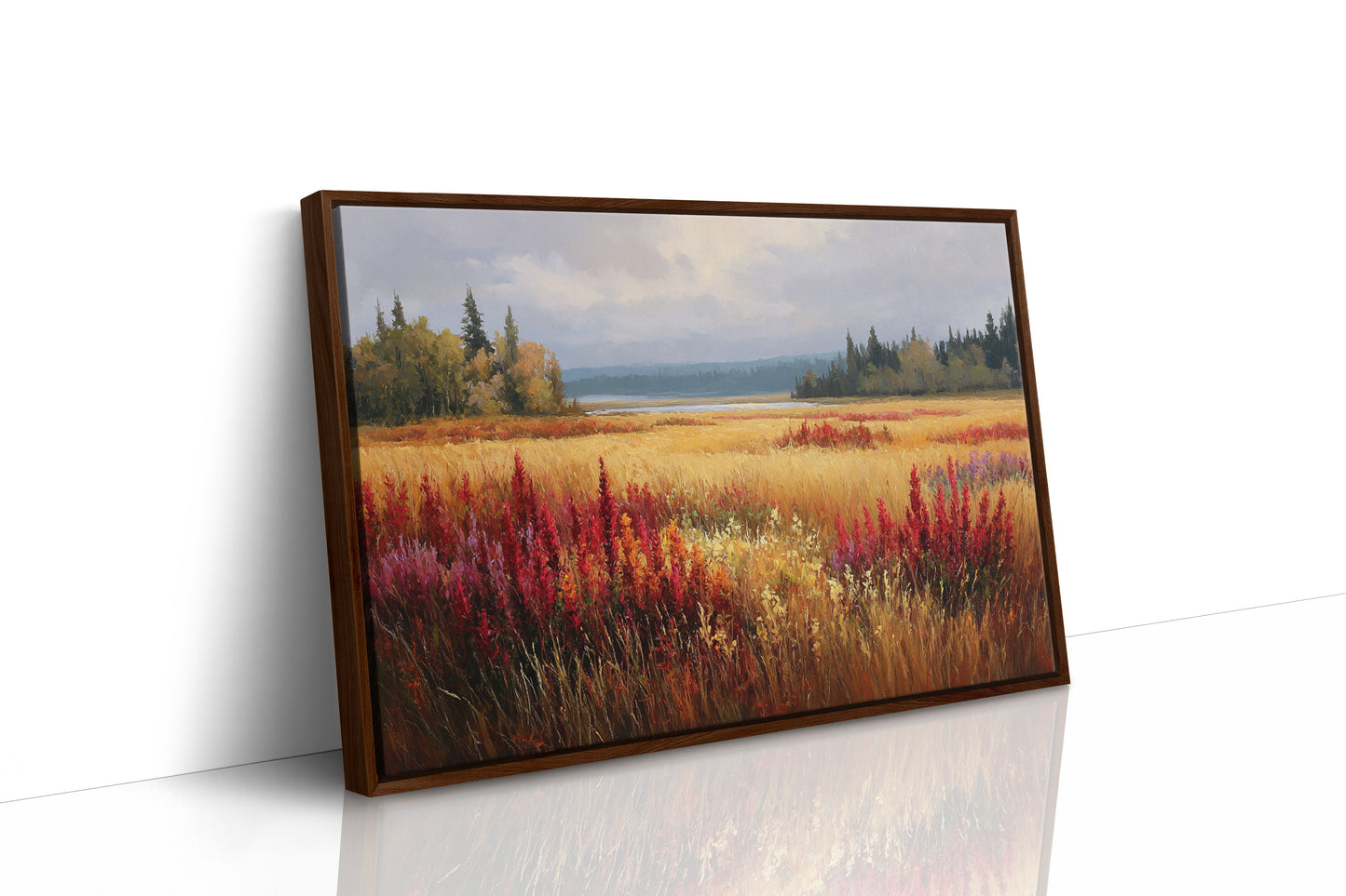Crimson Meadows Paint October's Song