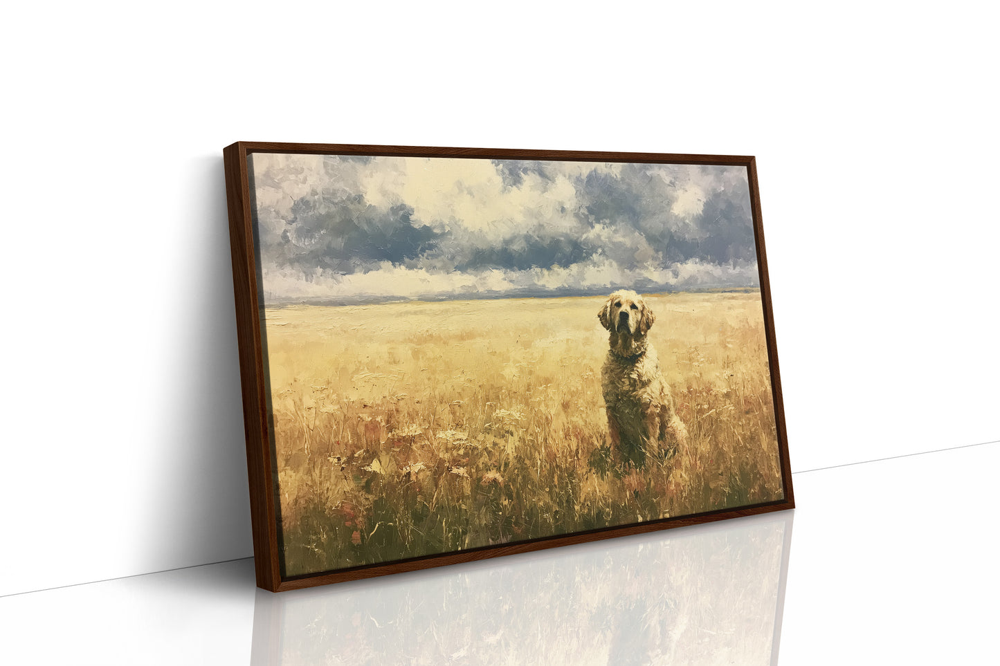 Golden Retriever, Big Sky Prairie