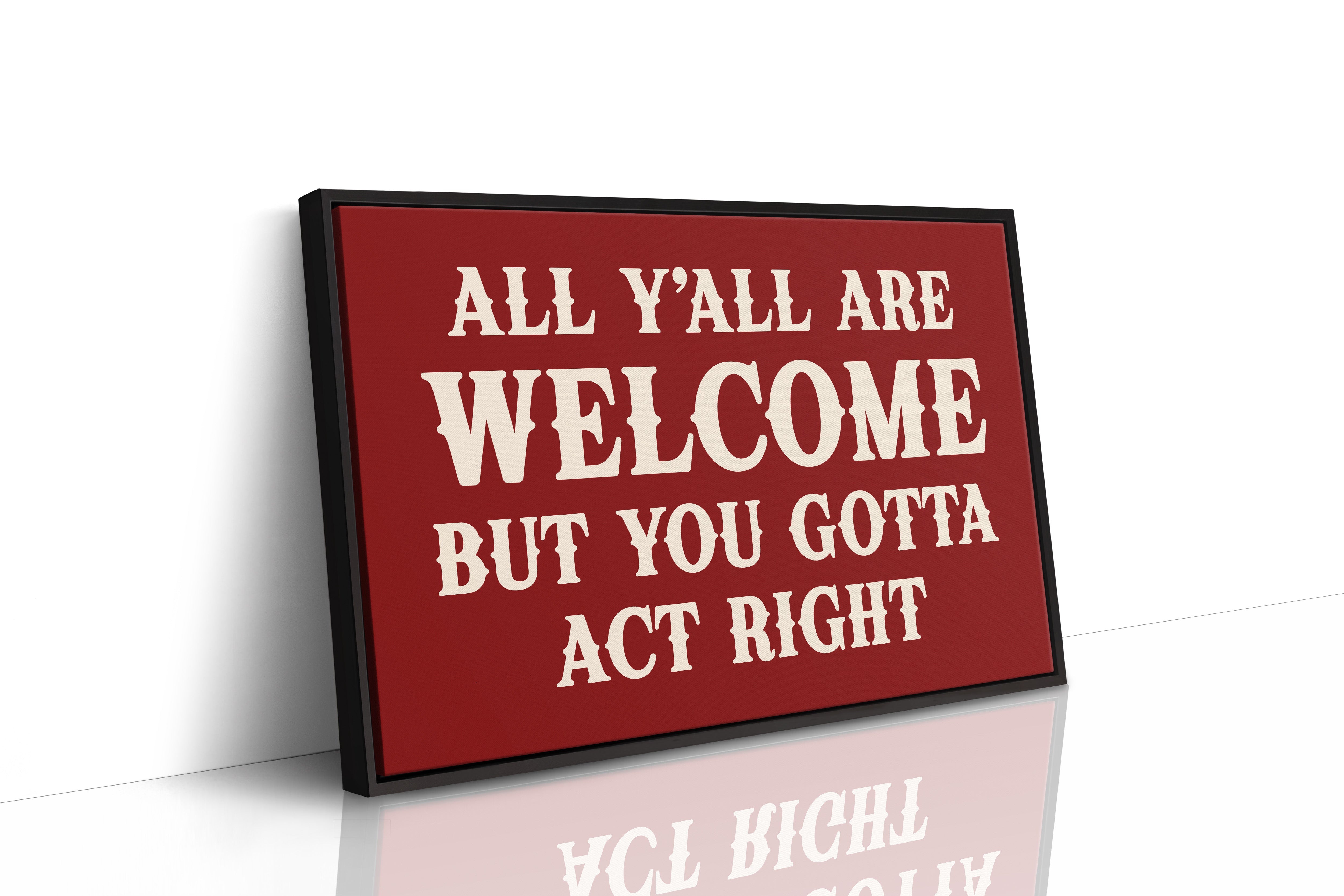 The House Rules Are Simple