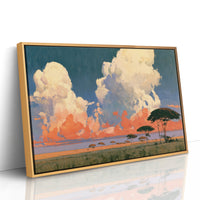 Acacia Under a Blazing Sky