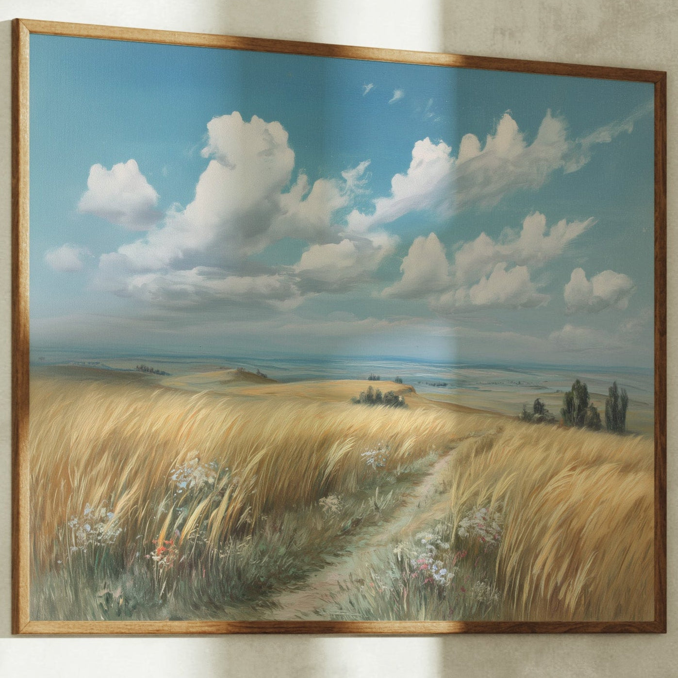 Prairie Paths Remember Summer Days