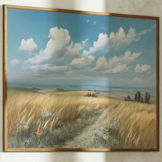 Prairie Paths Remember Summer Days