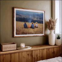 Campfire Stories Light Mountain Dusk