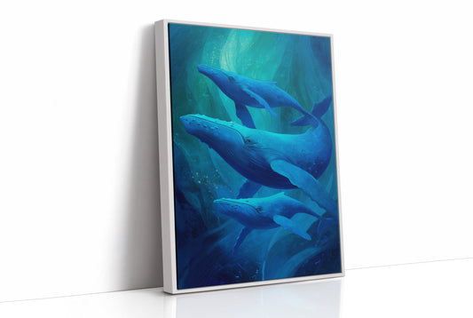 Gentle Giants Dance Through Cyan