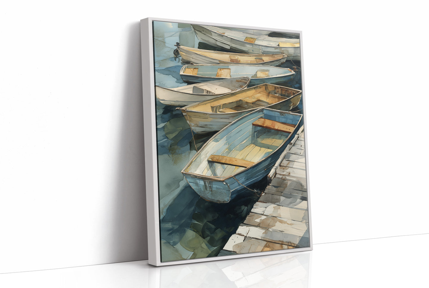 Harbor Whispers in Weathered Wood