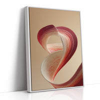 Crimson Loop In Warm Air