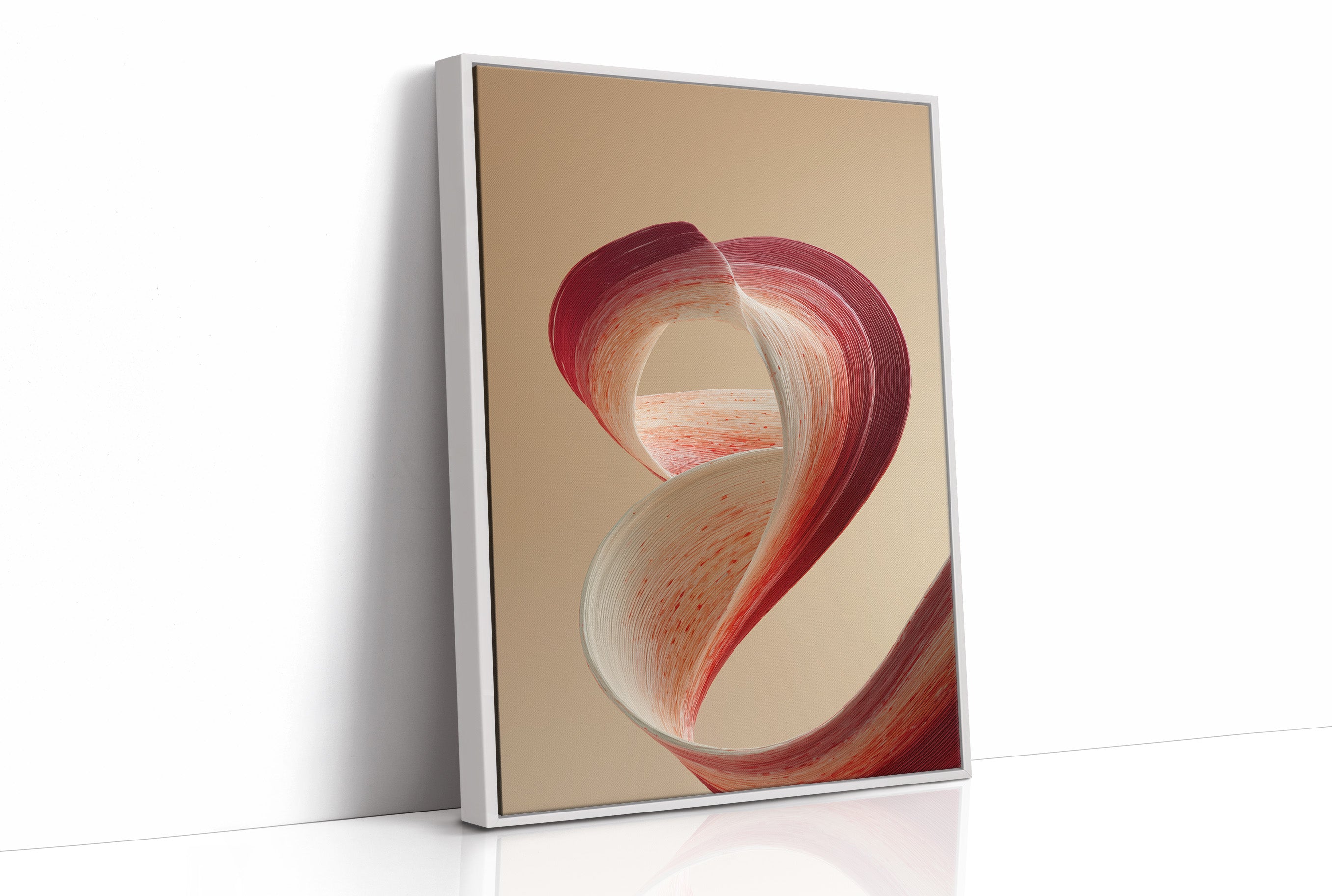 Crimson Loop In Warm Air