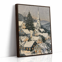 Impasto Village at Dusk