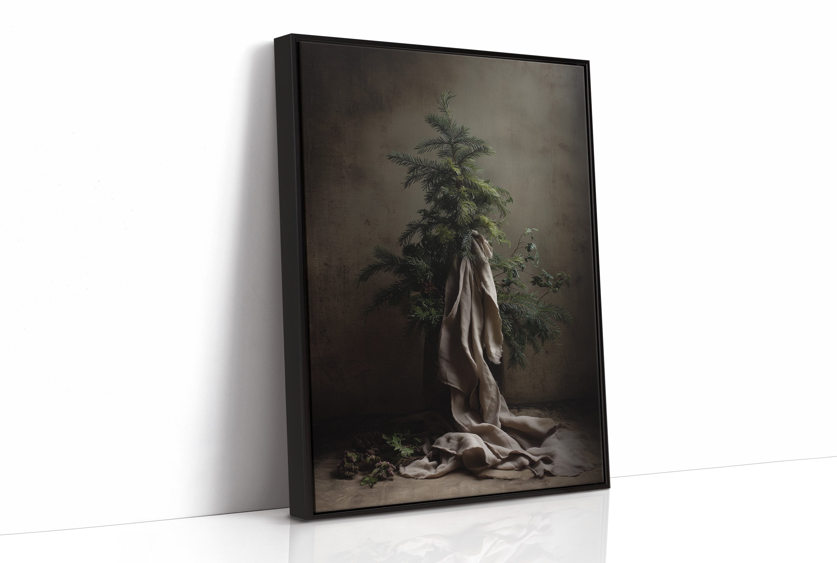 Evergreen Solitude: Nature's Quiet Elegance
