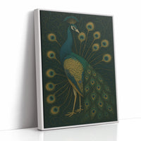 Regal Silence of the Golden Peacock