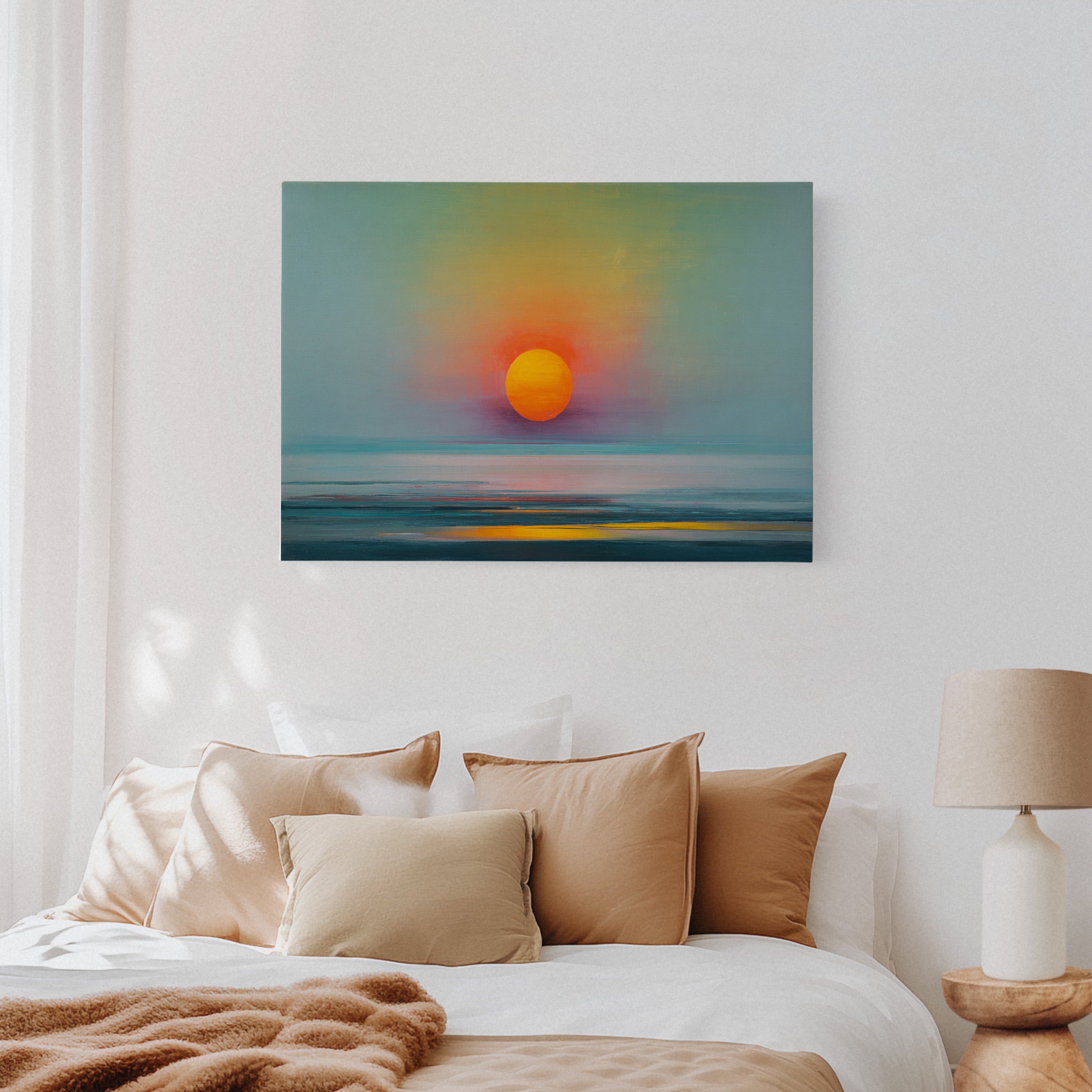 Ocean Dreams In Tangerine Light