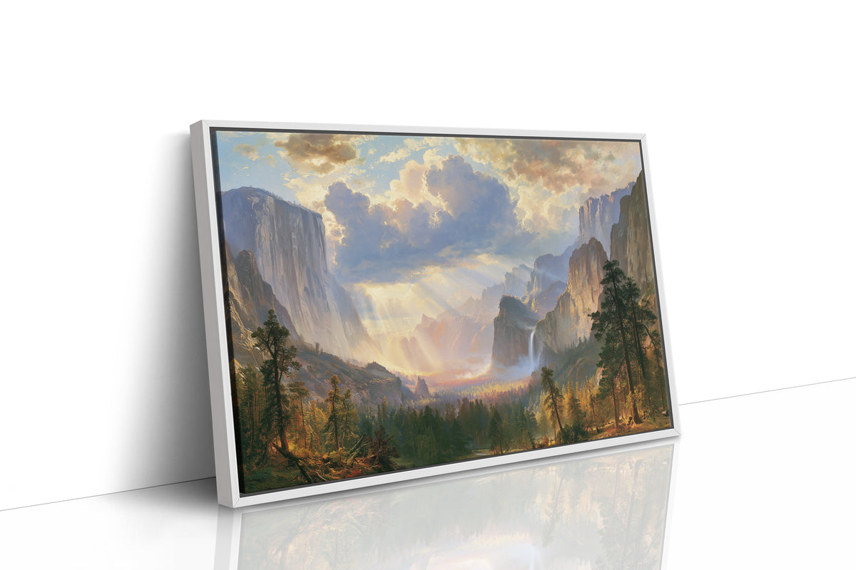 Divine Light Over the Valley