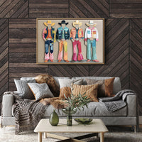 Rhinestone Cowboys Paint Pastel Days