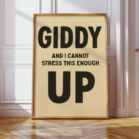 Giddy Up and I Cannot Stress This Enough Cream Edition