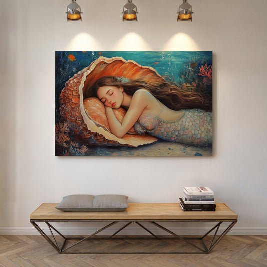 Pearl Dreams In Ocean Depths