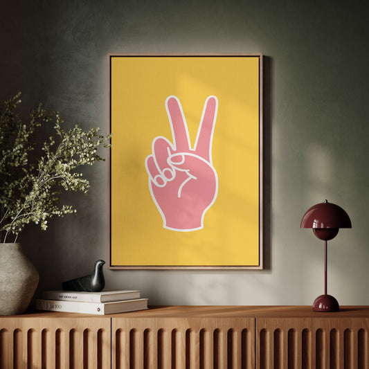 Peace Signs Paint Summer Skies