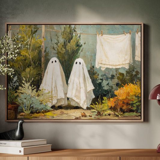 Two Specters in the Garden