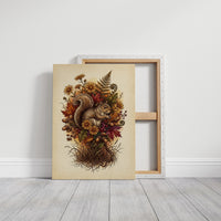 Squirrel's Autumn Harvest