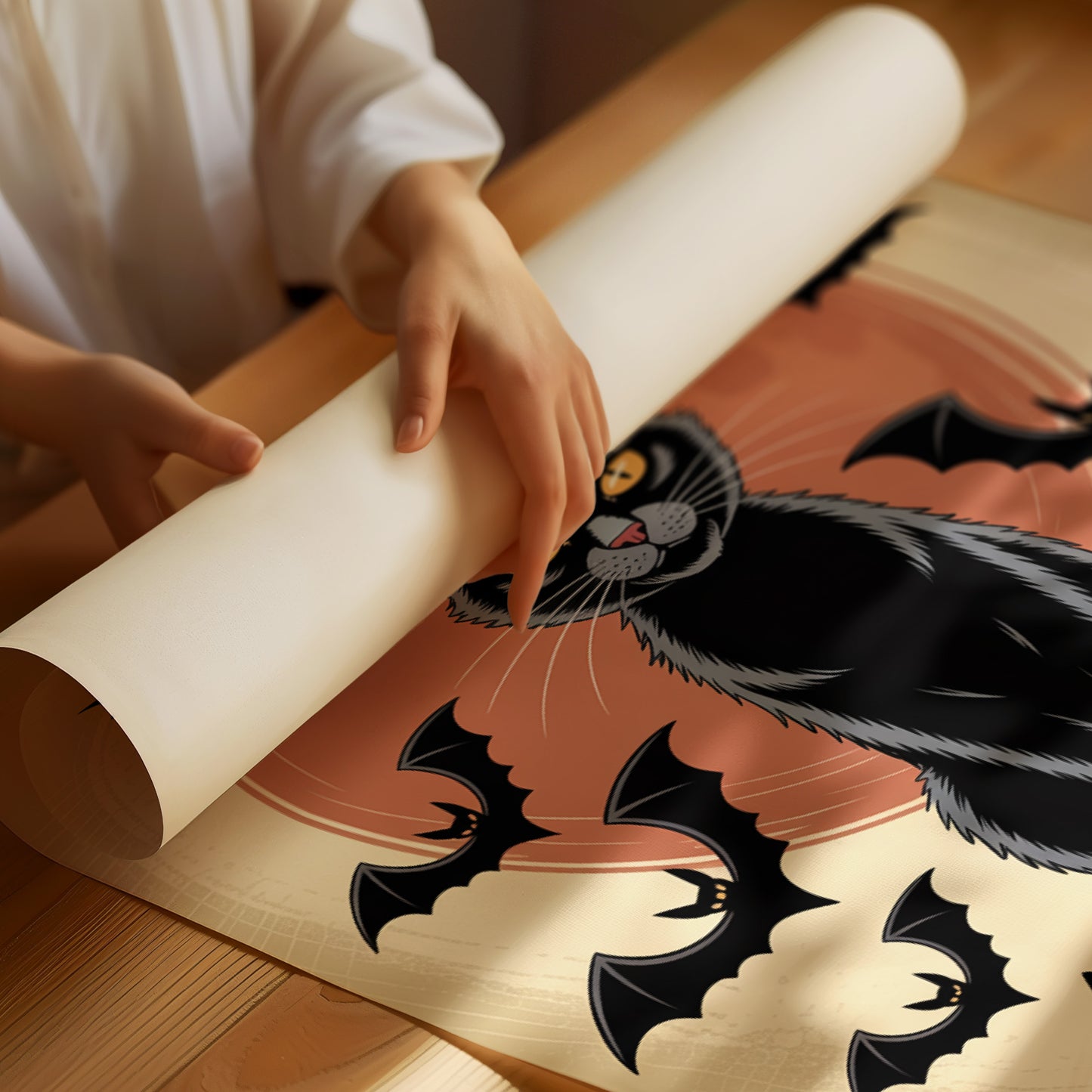 Midnight Keeper Of Autumn Moon