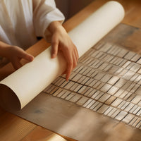 Sunlit Bar Cart Meets Abstract Lines