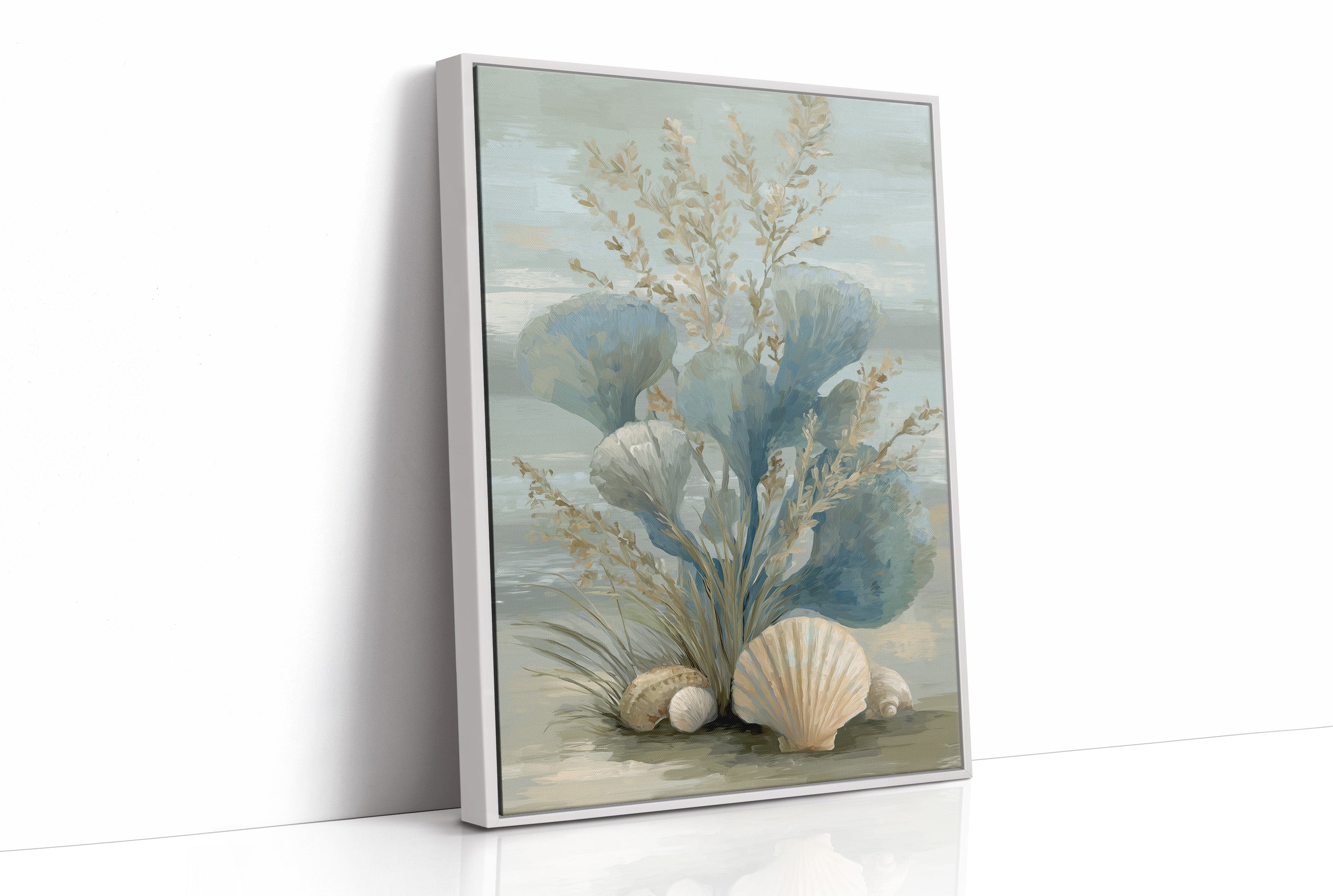 Coastal Memories In Soft Blue