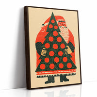Santa Hauls the Big Tree