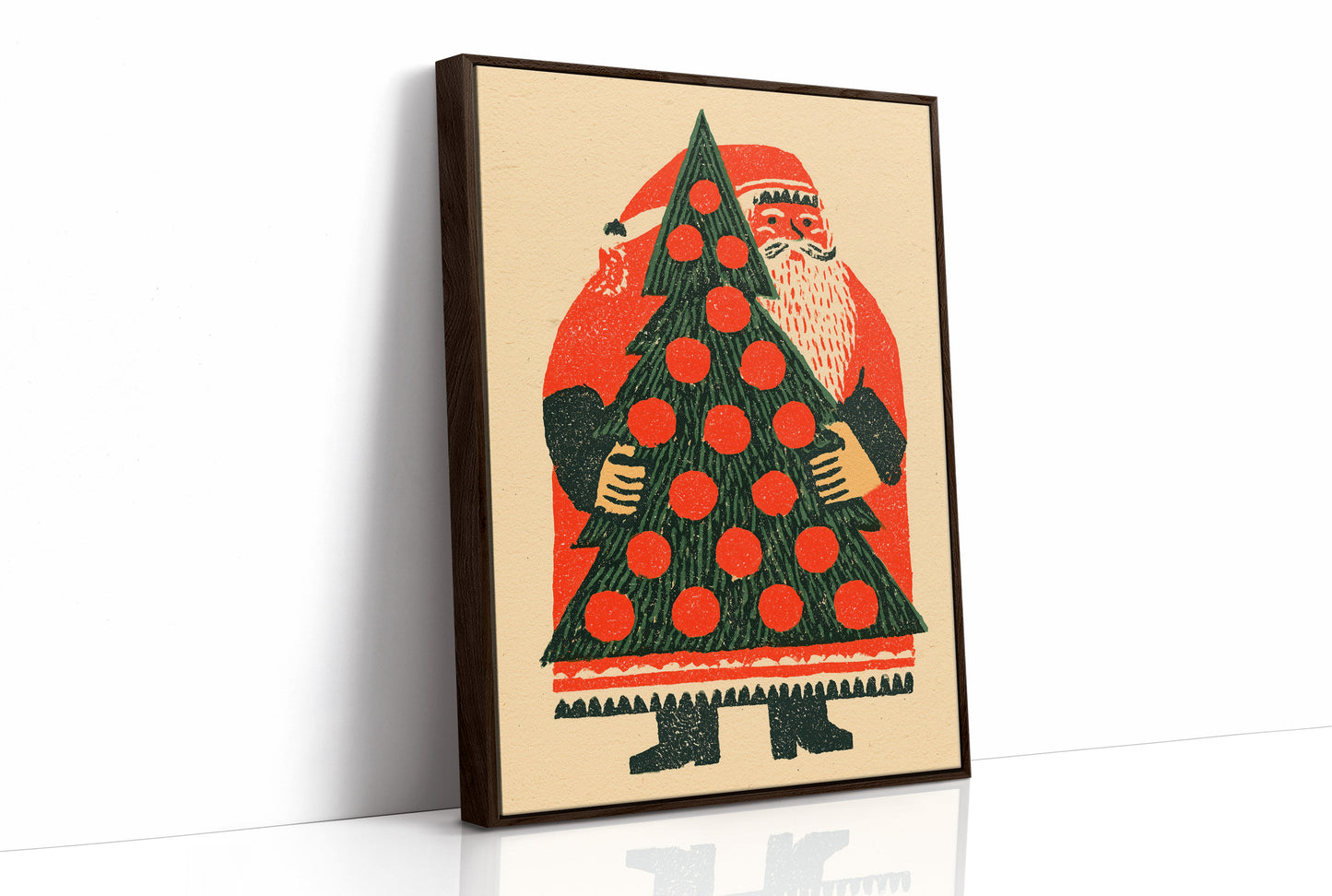 Santa Hauls the Big Tree