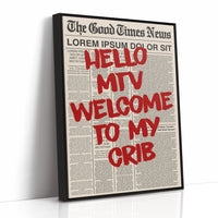 Hello MTV, Welcome Print