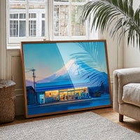 Late Night Under Mount Fuji