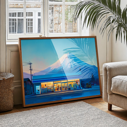 Late Night Under Mount Fuji